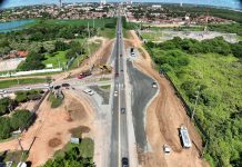 Iniciadas as obras de construção de rotatória na BR-110/RN, em Mossoró Iniciadas as obras de construção de rotatória na BR-110/RN, em Mossoró