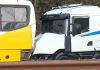 Acidente na BR-040/MG, entre carreta e ônibus, deixa feridos, em Nova Lima Acidente na BR-040/MG, entre carreta e ônibus, deixa feridos, em Nova Lima