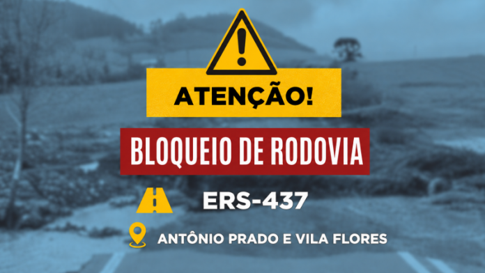ERS-347 ficará interditada por dois meses, no trecho da Serra
