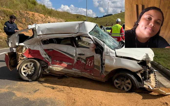 Mulher morre em acidente na BR-116/MG, entre Ubaporanga e Caratinga