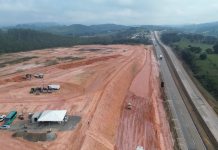 Iniciada a construção do Ponto de Parada de Descanso na BR-381/MG, em Bom Jesus do Amparo Iniciada a construção do Ponto de Parada de Descanso na BR-381/MG, em Bom Jesus do Amparo