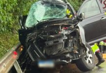 Acidente entre ônibus e camionete deixa dois mortos, na BR-386/RS, em Pouso Novo