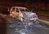 Motoqueiro morre carbonizado após colisão com carro na SP-294, em Irapuru Motoqueiro morre carbonizado após colisão com carro na SP-294, em Irapuru