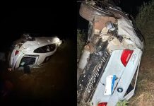 BMW despenca em ribanceira de quase 100 metros, em Imbé de Minas, e 5 morrem