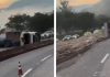 Caminhoneiro morre em acidente entre carretas e carro na Fernão Dias, em BH Caminhoneiro morre em acidente entre carretas e carro na Fernão Dias, em BH