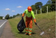 Concessionária recolhe 31 toneladas de lixo em 3 meses de concessão no Paraná Concessionária recolhe 31 toneladas de lixo em 3 meses de concessão no Paraná