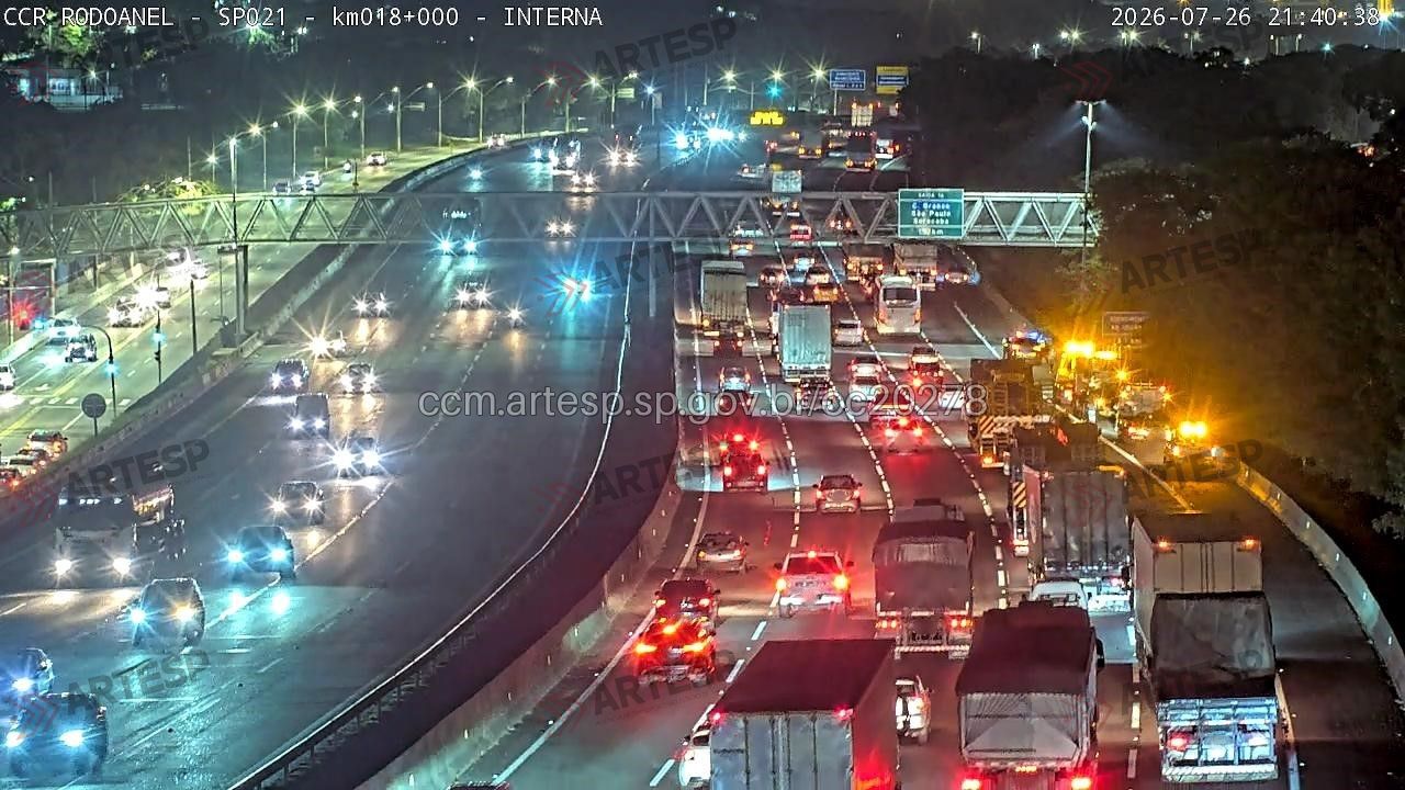 Pedestre comete suicídio pulando de passarela no Rodoanel Mário Covas, em Carapicuíba
