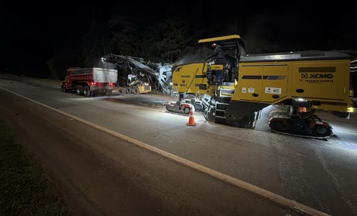 Obras na BR-040/MG alteram o tráfego nesta semana, entre Belo Horizonte e Juiz de Fora
