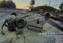 Pedágio volta a ser local de acidente grave; desta vez, na Via Anhanguera, em Valinhos