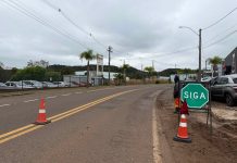 BR-480/RS tem tráfego no sistema 'Pare-e-Siga', em Barão do Cotegipe, até quinta (16)