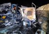 Acidente entre ônibus e carreta deixa dois motoristas mortos e 10 feridos na MG-050, em Piumhi Acidente entre ônibus e carreta deixa dois motoristas mortos e 10 feridos na MG-050, em Piumhi