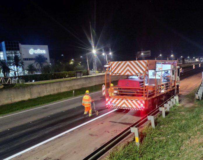 Concessionária inicia recapeamento da rodovia SP-075, entre Campinas e Itu Concessionária inicia recapeamento da rodovia SP-075, entre Campinas e Itu