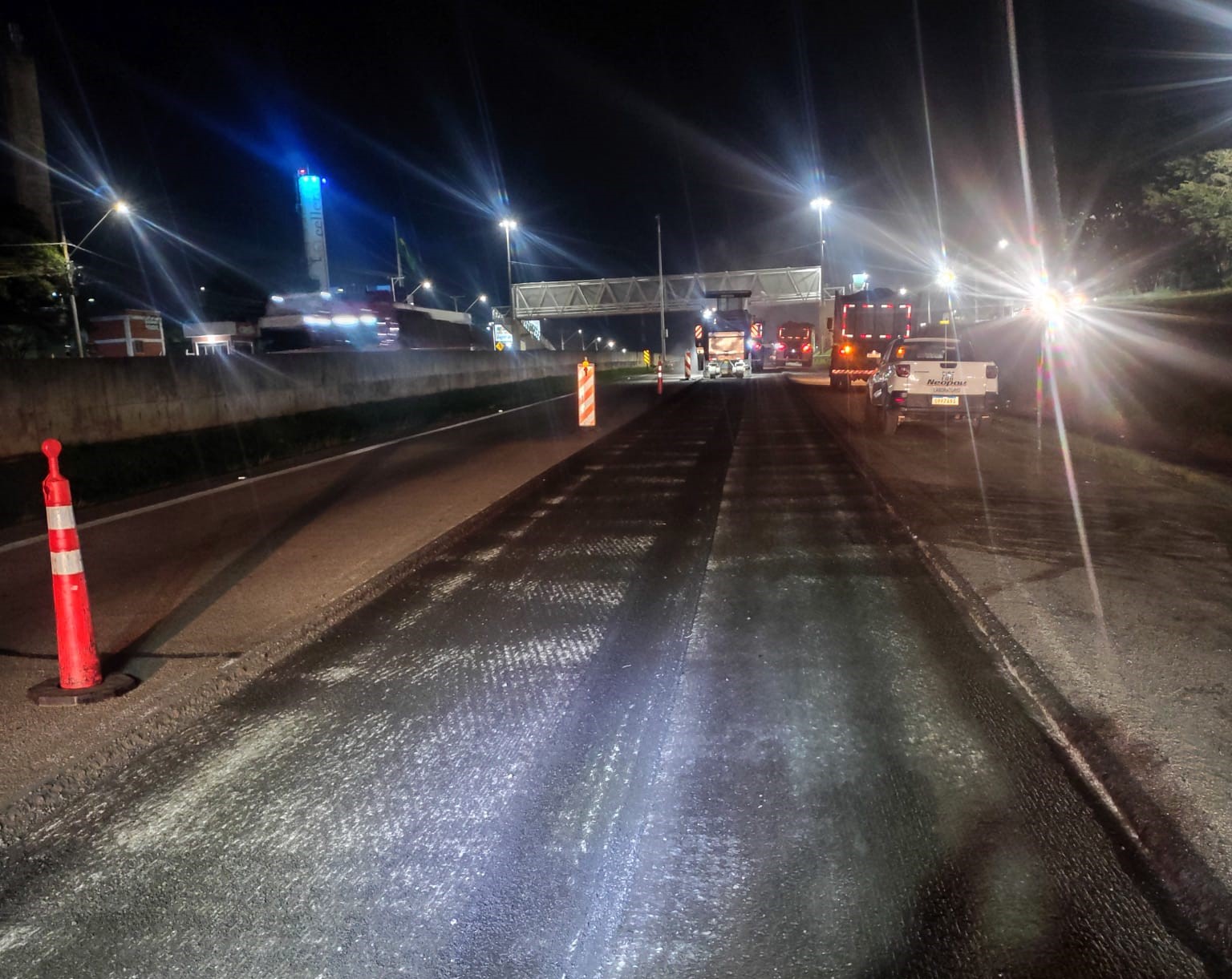 Concessionária inicia recapeamento da rodovia SP-075, entre Campinas e Itu