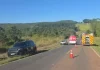 Acidente com ônibus na rodovia SP-107 deixa 11 feridos, em Amparo Acidente com ônibus na rodovia SP-107 deixa 11 feridos, em Amparo