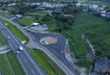 Obra na BR-101/SC altera o tráfego, nesta terça (7), em Paulo Lopes