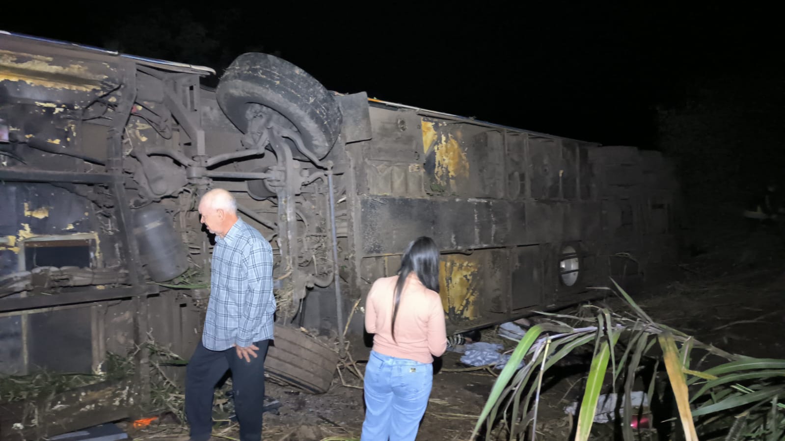Acidente com ônibus na SC-492 deixa 3 mortos, entre Maravilha e São Miguel da Boa Vista