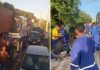Acidente com ônibus na Via Parafuso (BA-535) deixa ao menos 20 feridos, em Camaçari Acidente com ônibus na Via Parafuso (BA-535) deixa ao menos 20 feridos, em Camaçari