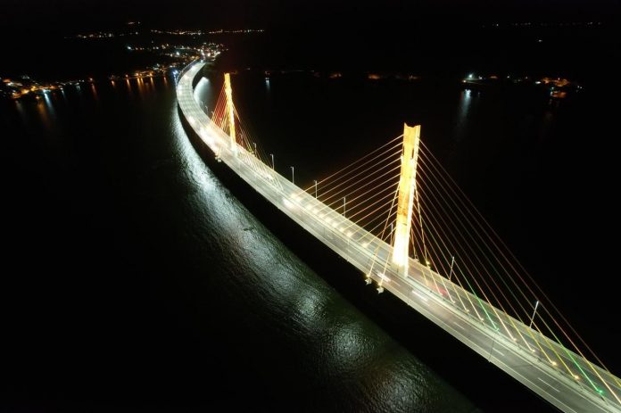 Ponte Anita Garibaldi na BR-101/SC é interditada para reparos na estrutura Ponte Anita Garibaldi na BR-101/SC é interditada para reparos na estrutura