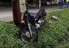 Motoqueiro e garupa morrem em choque contra poste na BR-163/SC, em São Miguel do Oeste Motoqueiro e garupa morrem em choque contra poste na BR-163/SC, em São Miguel do Oeste