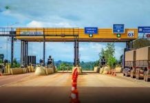 Carreteiro com uma 9 eixos já paga R$705,60 no pedágio de Trairão, na BR-163/PA Carreteiro com uma 9 eixos já paga R$705,60 no pedágio de Trairão, na BR-163/PA
