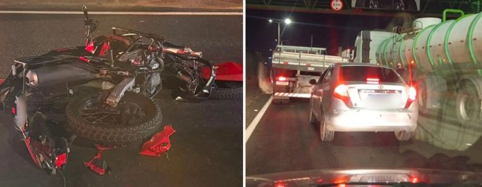 Motoqueiro morre em acidente na BR-1011/ES, em Cariacica