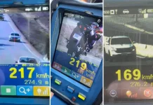 Motoqueiro é flagrado a quase 220 km/h em rodovia na Grande Belo Horizonte (MG)