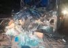 Motorista de ônibus morre ao colidir em traseira de caminhão na SP-310, em Araraquara