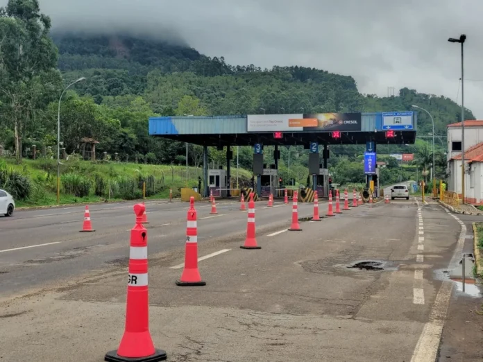 Justiça determina suspensão de cobrança de pedágio na ERS-129, em Encantado (RS)