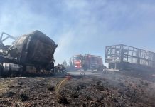Caminhoneiro morre em acidente com quatro veículos na GO-436, em Cristalina