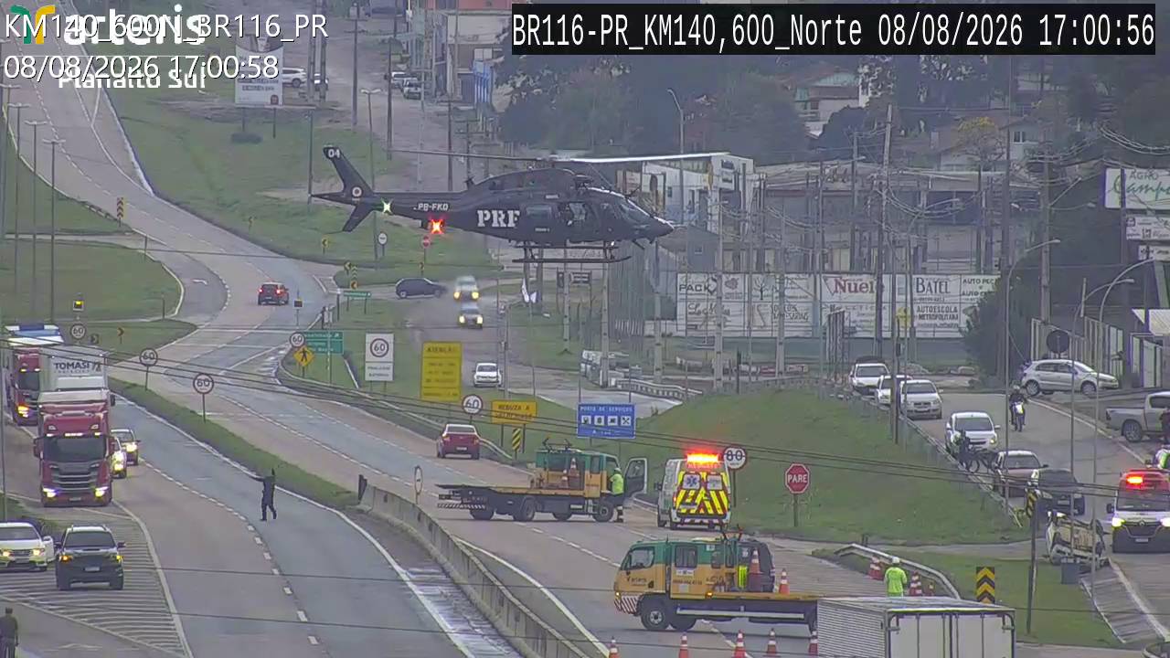Motorista bêbado e sem habilitação é preso após atropelar pedestres na BR-116/PR, em Mandirituba