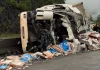 Caminhoneiro sul-mato-grossense que morreu na BR-277/PR, em Morretes, conduzia carreta irregular Caminhoneiro sul-mato-grossense que morreu na BR-277/PR, em Morretes, conduzia carreta irregular