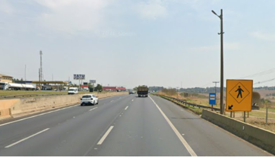 Via Anhanguera (SP-330) terá nova passarela no km 134, em Limeira Via Anhanguera (SP-330) terá nova passarela no km 134, em Limeira