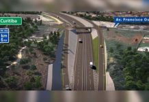 Novo viaduto na PR-418 será liberado ao tráfego nesta terça (1º/9), no Contorno Norte de Curitiba