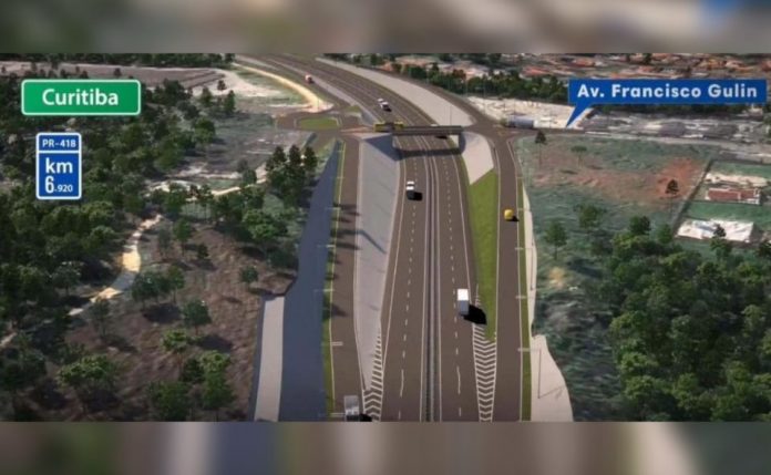 Novo viaduto na PR-418 será liberado ao tráfego nesta terça (1º/9), no Contorno Norte de Curitiba Novo viaduto na PR-418 será liberado ao tráfego nesta terça (1º/9), no Contorno Norte de Curitiba