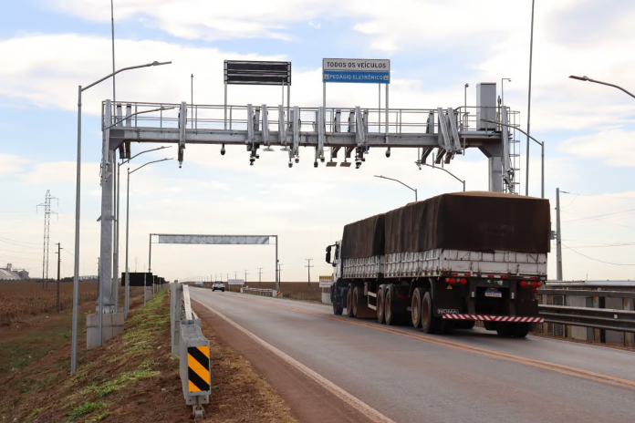 Pedágio free flow entrará em operação na rodovia MT-130, a partir de 10 de outubro