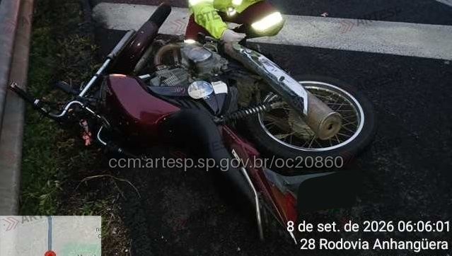 Motoqueiro cai na Via Anhanguera (SP-330) e morre atropelado por veículo, em Cajamar Motoqueiro cai na Via Anhanguera (SP-330) e morre atropelado por veículo, em Cajamar