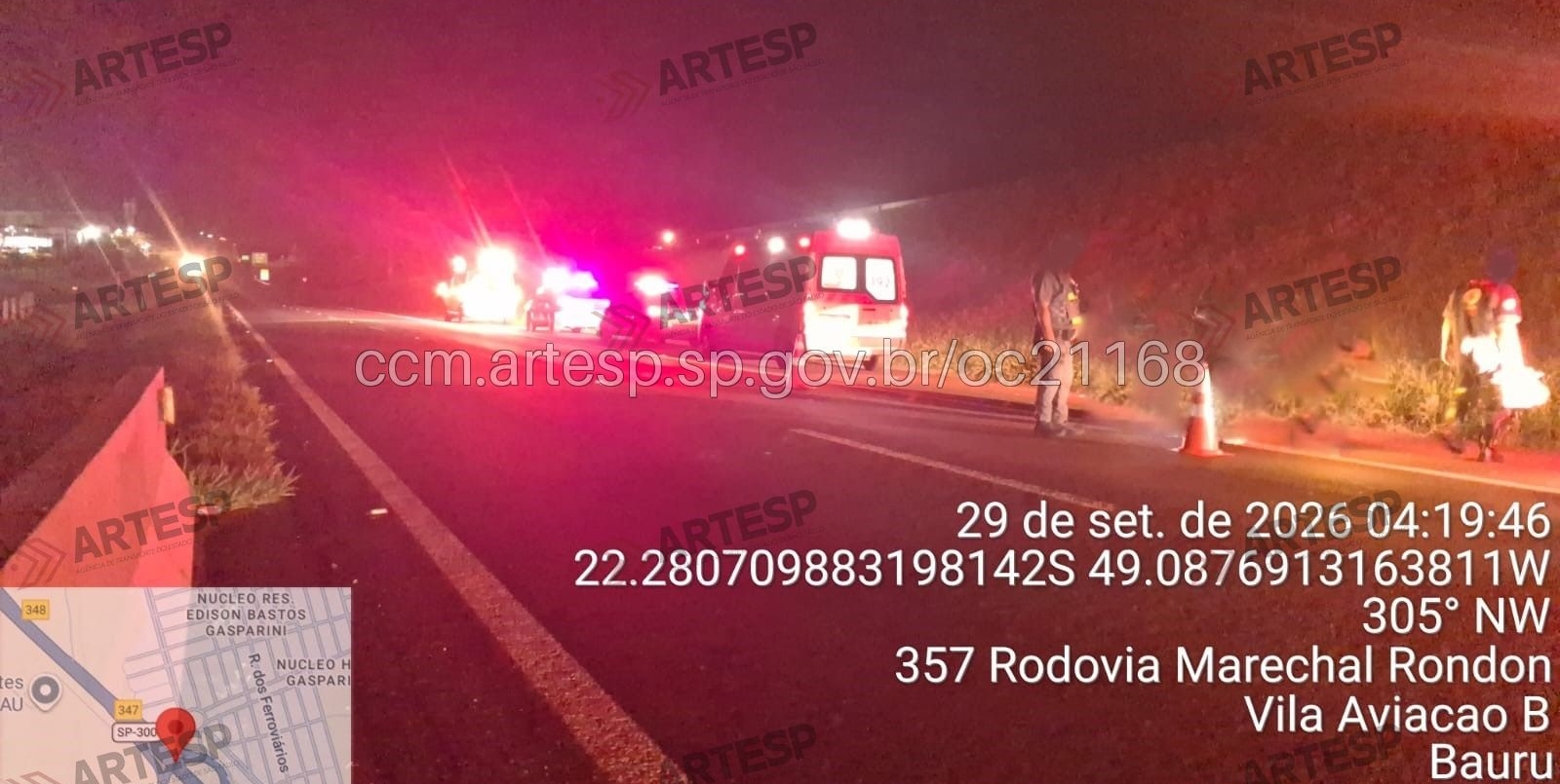 Pedestre comete suicídio pulando de viaduto no Marechal Rondon, em Bauru (SP)