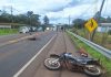 Motoqueiro morre em colisão com carro e motocicleta na rodovia SC-480, em Chapecó Motoqueiro morre em colisão com carro e motocicleta na rodovia SC-480, em Chapecó