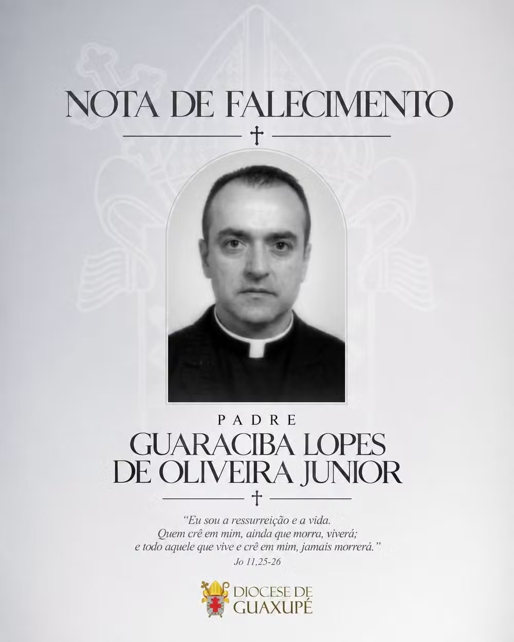Padre da Diocese de Guaxupé (MG) e mulher morrem em acidente na SP-338, em Mococa