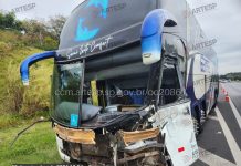 Acidente na Bandeirantes com ônibus, caminhão e carro deixa 5 feridos, em Campinas (SP) Acidente na Bandeirantes com ônibus, caminhão e carro deixa 5 feridos, em Campinas (SP)