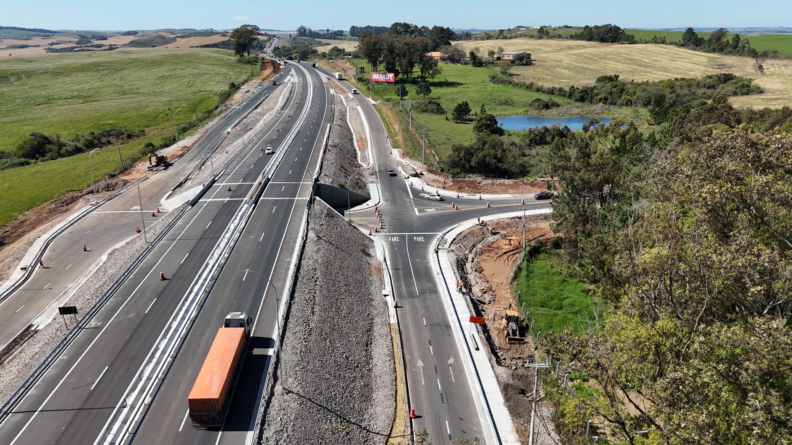 "Túnel" entre as rodovias BR-386/RS e ERS-332, é liberado ao tráfego, em Soledade