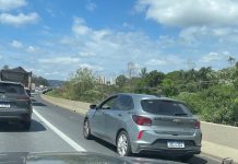 Carro da concessionária SPMar é flagrado trafegando pelo acostamento na Bandeirantes para fugir de congestionamento Carro da concessionária SPMar é flagrado trafegando pelo acostamento na Bandeirantes para fugir de congestionamento
