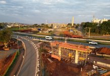 Serviços de lançamento de vigas de viaduto alteram o tráfego na SP-127, nesta terça (15)