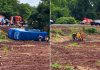 Ônibus da Real Maia tomba na BR-153(TO), e deixa quatro feridos; um está em estado grave
