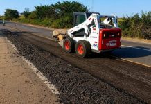Concessionária mineira intensifica recuperação de pavimento em rodovia de Alfenas