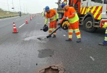 Via Dutra (BR-116) recebe serviços de recuperação do pavimento, após período de chuvas