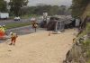 Bebê morre em tombamento de carreta no acesso da PR-862 à BR-369, em Ibiporã Bebê morre em tombamento de carreta no acesso da PR-862 à BR-369, em Ibiporã