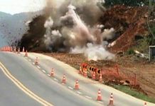 BR-364/MT será bloqueada na Serra de São Vicente para detonação de rochas, nesta quarta (30)
