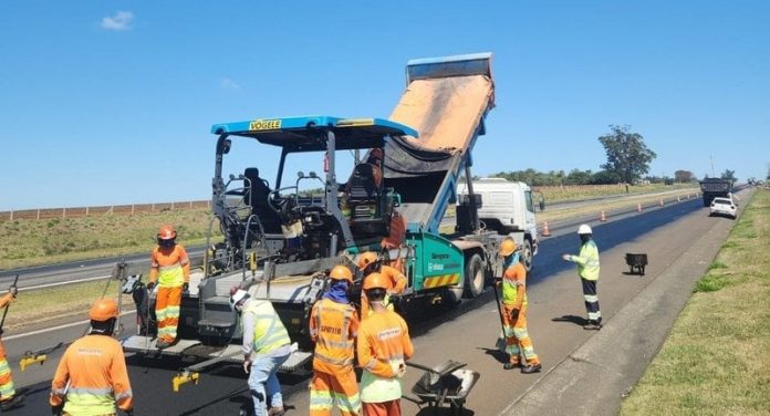 Recuperação do pavimento das SPs 147 e 191 altera o tráfego, entre Limeira e Rio Claro