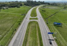 Concessionária catarinense inicia a construção de retorno em desnível na BR-101, em Passo de Torres Concessionária catarinense inicia a construção de retorno em desnível na BR-101, em Passo de Torres